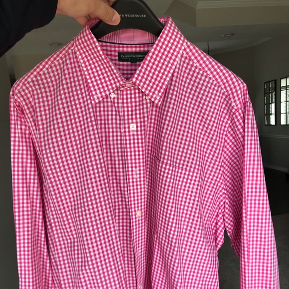 Fairway & Greene XL Pink button down shirt - Picture 1 of 5